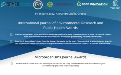 FOODBIOMES AWARDS AT THE 41ST INTERNATIONAL CONGRESS OF SOMED